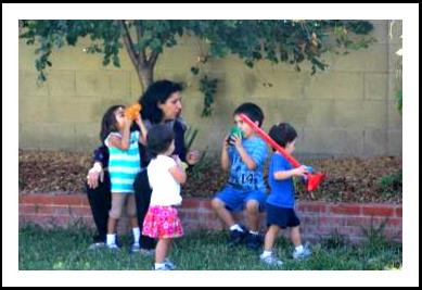 Children take part in various learning activities at Ms. Zohreh's Irvine Child Care at 4982 Seaford Cir. Irvine California